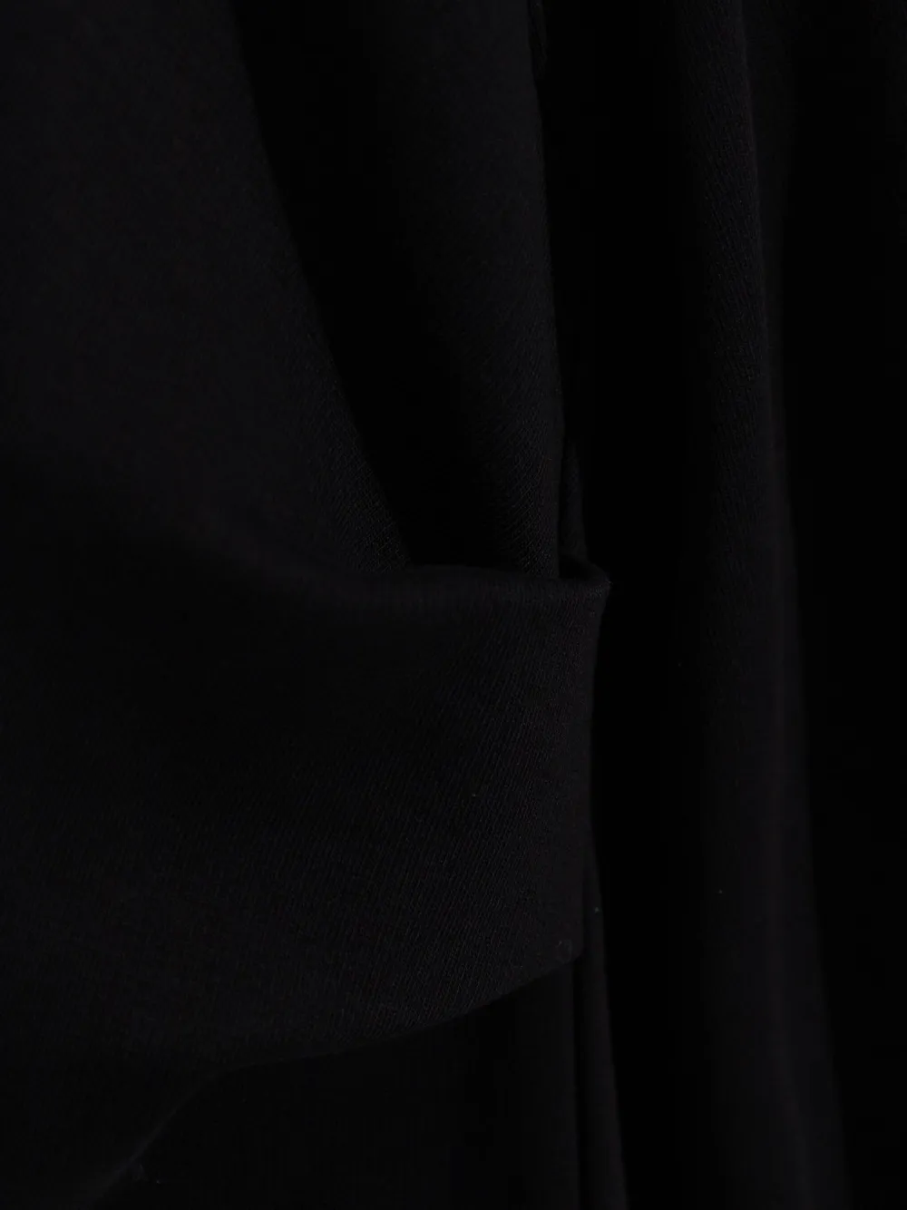 Moncler Sweater met gesmockte cuffs Zwart