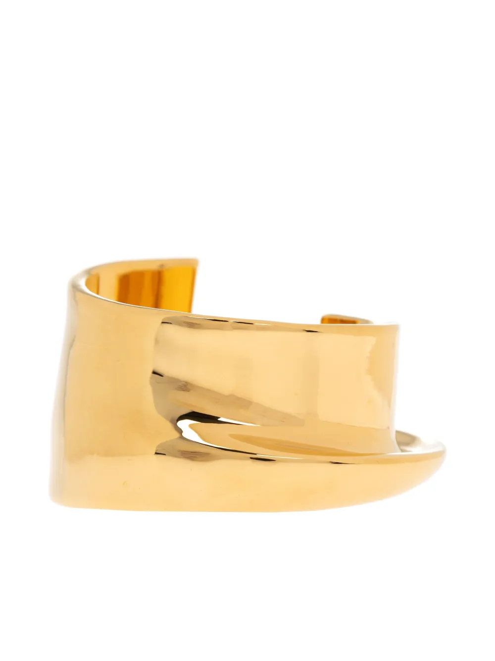 Jacquemus سوار ذهب منحني | أصفر | Image 1
