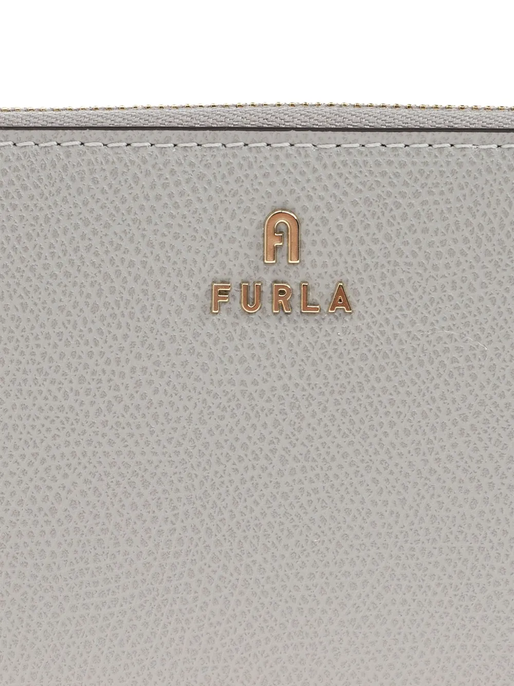 Furla Leren portemonnee Grijs
