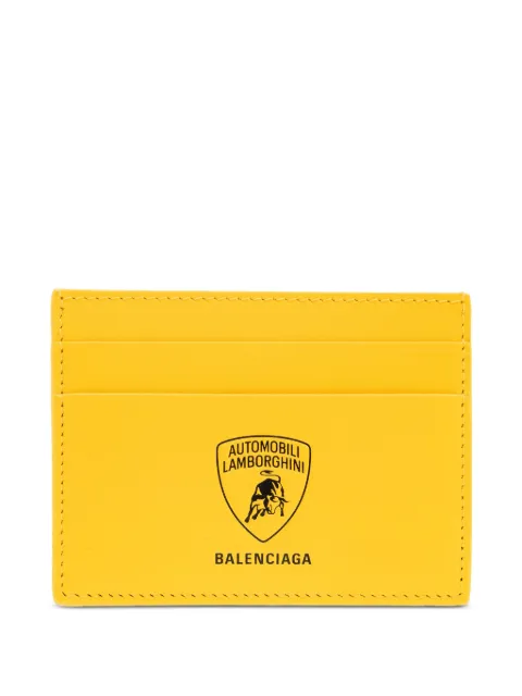 Balenciaga x Automobili Lamborghini leather card holder