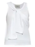 Coperni tie~fastening top - White