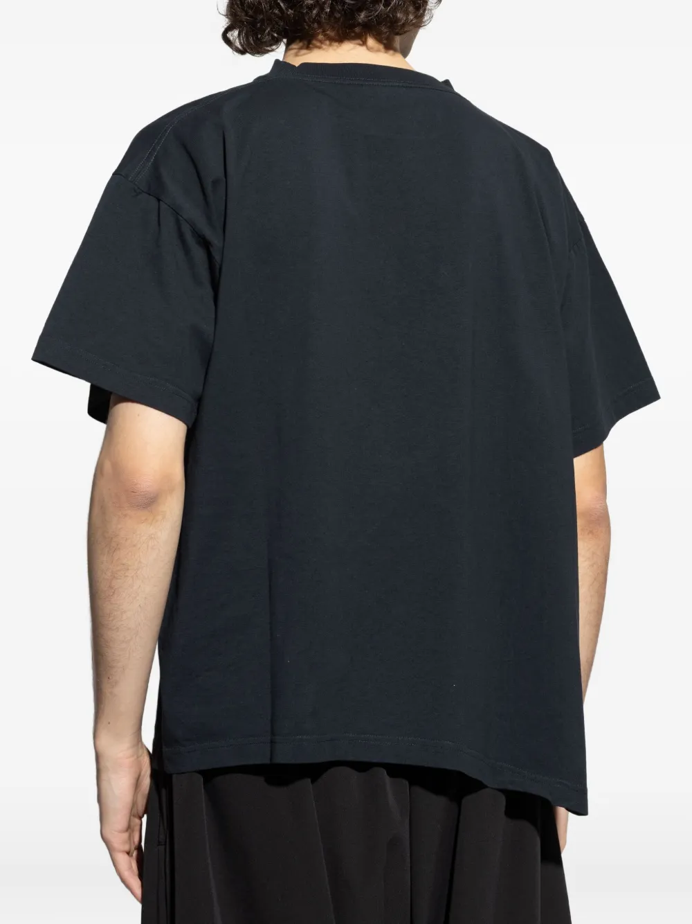 Balenciaga x Automobili Lamborghini T-shirt met logoprint Zwart
