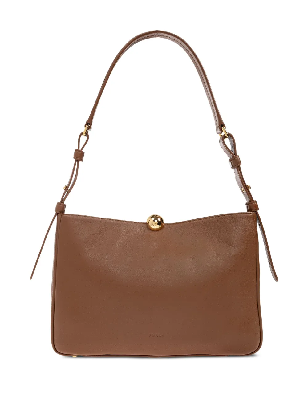 Furla medium Sfera leather tote bag Bruin