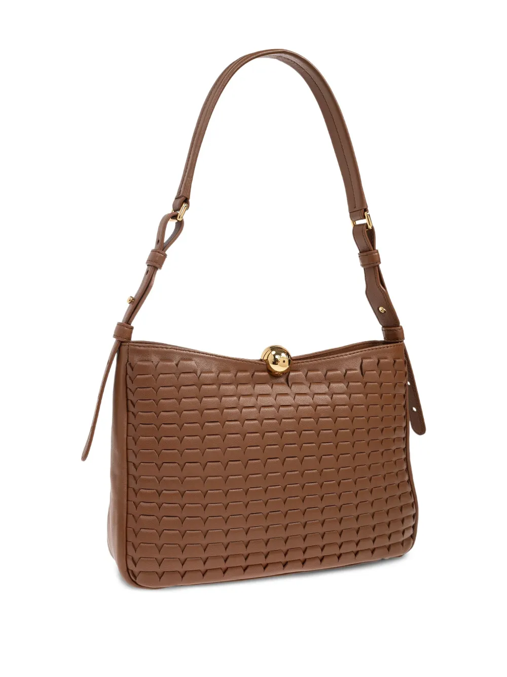 Furla medium Sfera leather tote bag Bruin