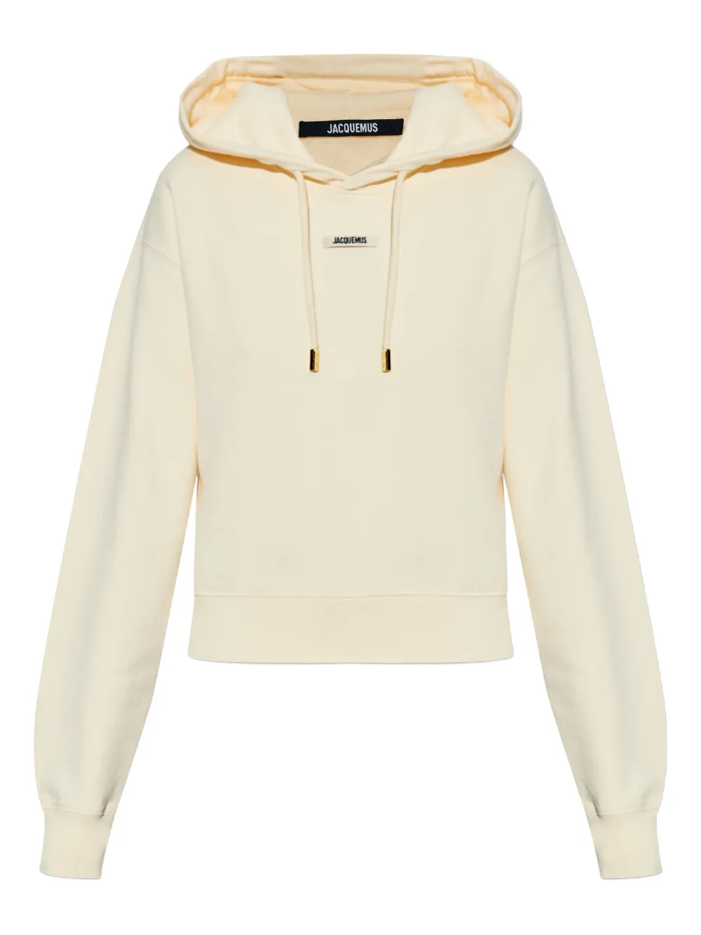 Jacquemus logo-patch hoodie | Neutrals | Image 1