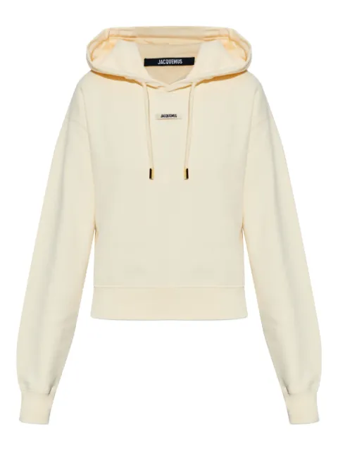 Jacquemus logo-patch hoodie
