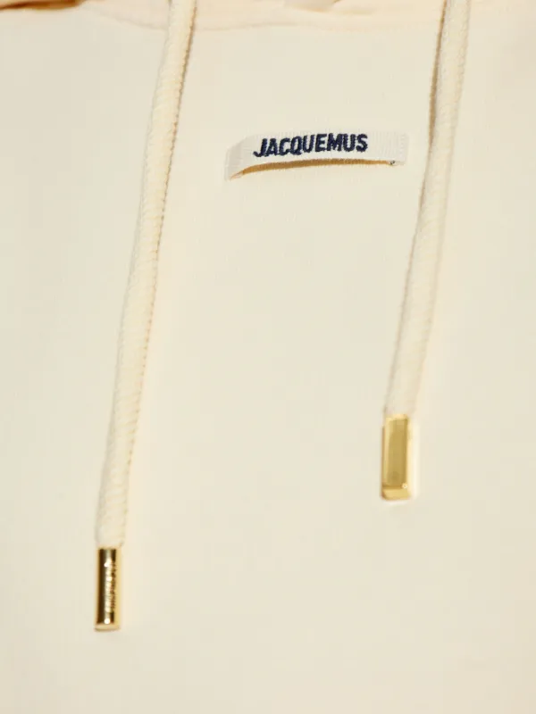 【Jacquemus】タイポロゴ パーカー Jacquemus ロゴ パーカー | ニュートラル | FARFETCH JP