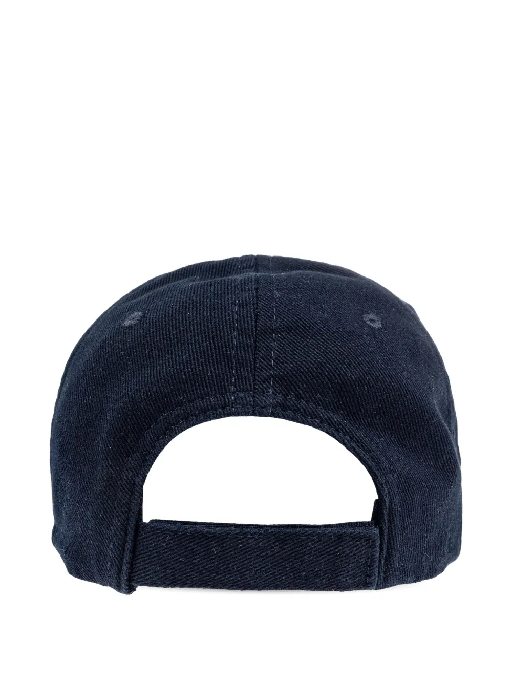Balenciaga Honkbalpet met geborduurd logo Blauw