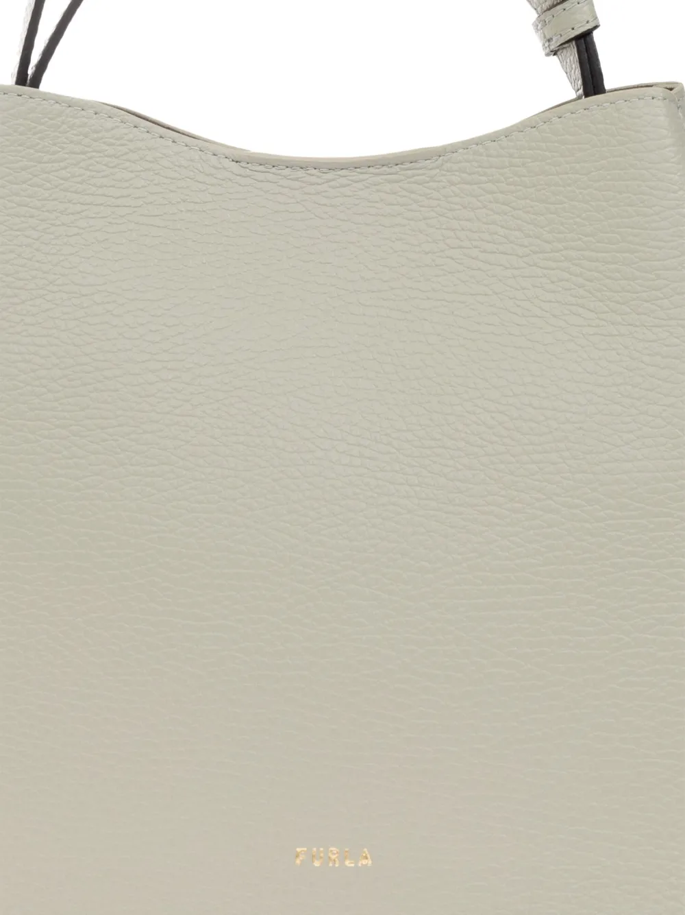 Furla mini Nuvola leather tote bag Groen
