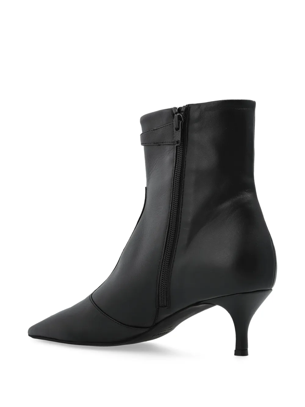 Furla 60mm pointed-toe ankle boots Black