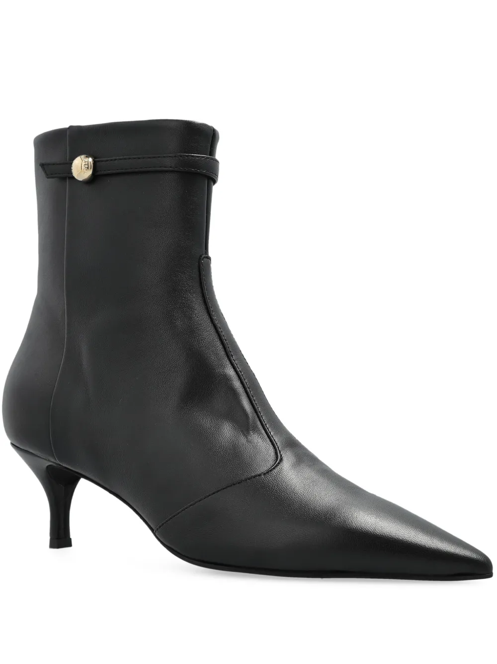 Furla 60mm pointed-toe ankle boots Black