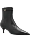 Furla 60mm pointed-toe ankle boots - Black