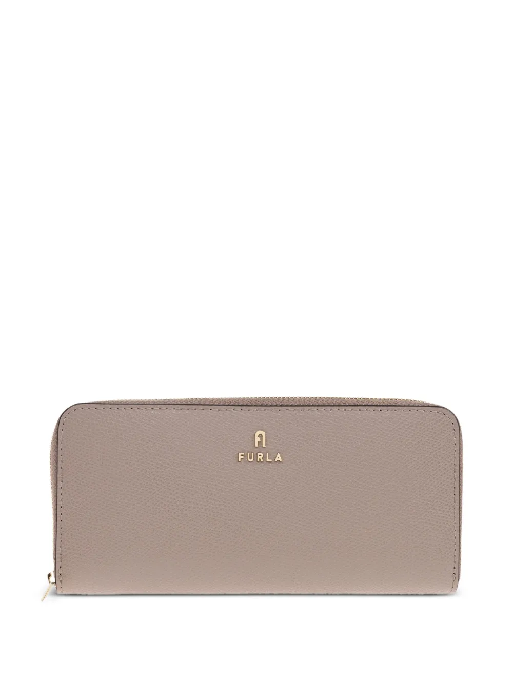 Furla Leren portemonnee Beige
