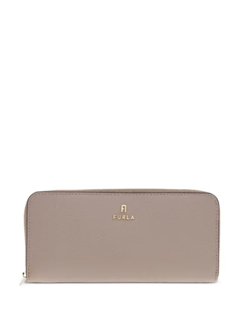 Furla zip-around leather wallet