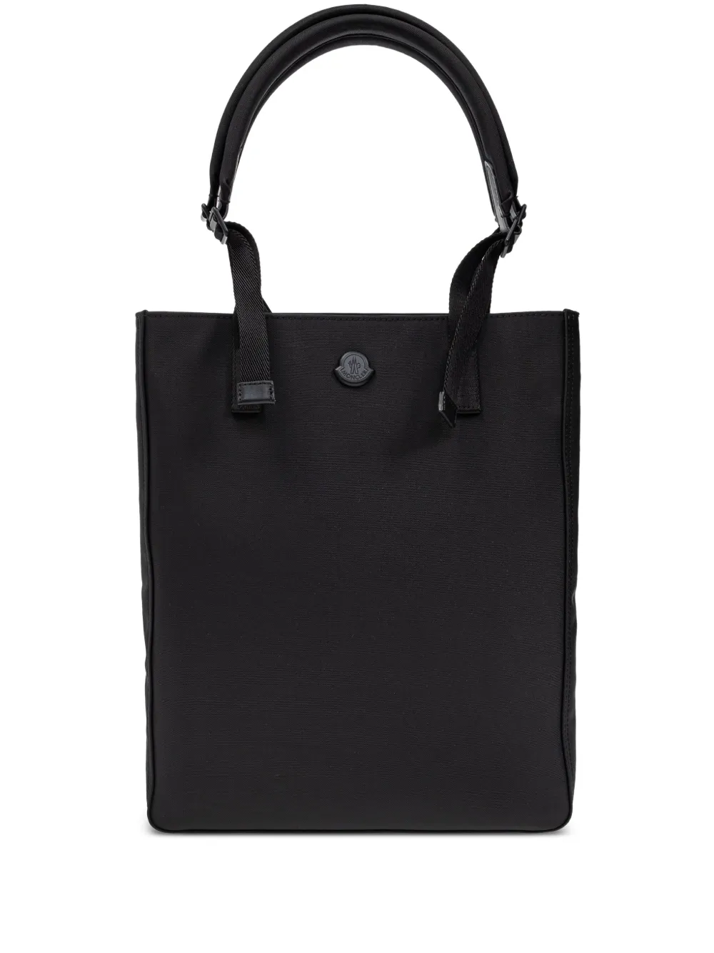 Moncler Pierrick shopper met logopatch Zwart
