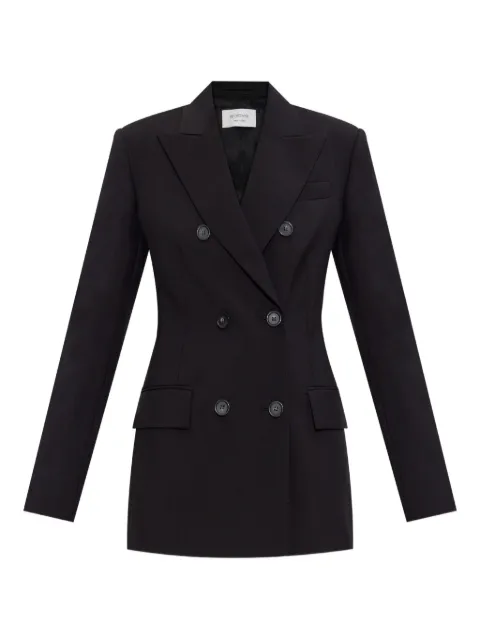 Sportmax double-breasted wool blazer