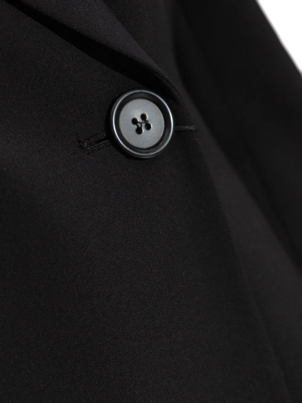 Sportmax Wollen blazer met dubbele rij knopen Zwart