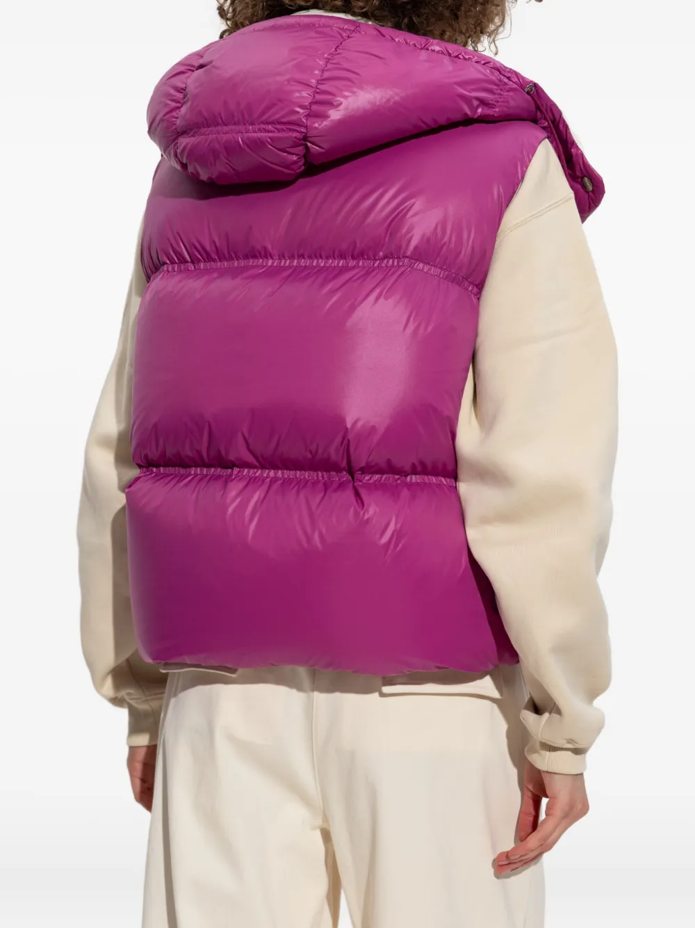 Moncler Pario bodywarmer Roze