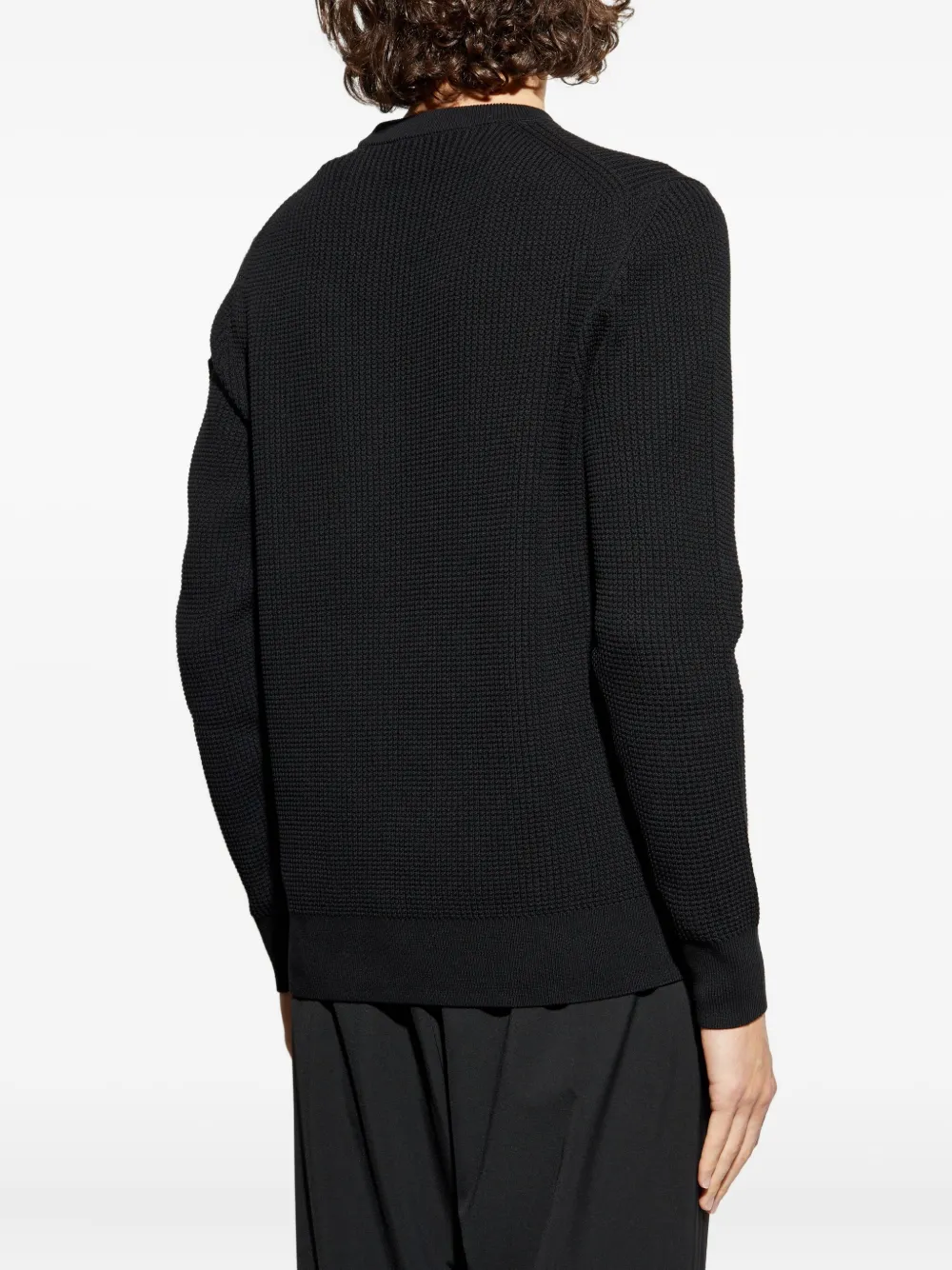Moncler Trui met ronde hals Zwart