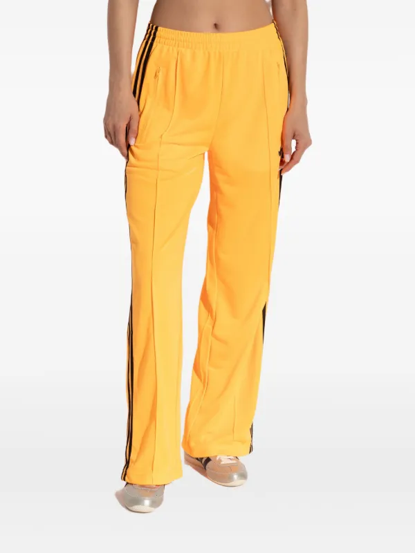 Wide Leg CalÃ§a Amarela Adidas Adidas Originals Calça Feminina