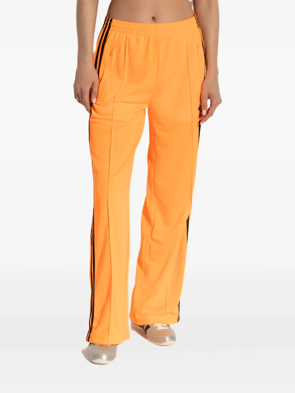 adidas Pantaloni sportivi a gamba ampia - Arancione