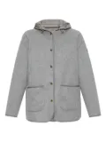 Moncler detachable-panel jacket - Grey