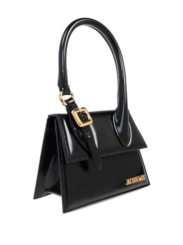Jacquemus Medium The Chiquito top-handle Bag | Black | FARFETCH