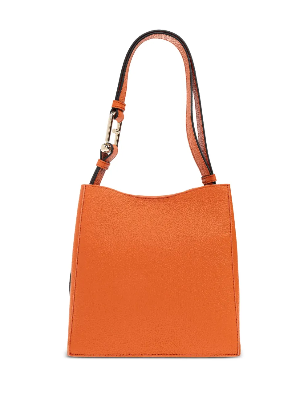 Furla mini Nuvola leather tote bag Oranje