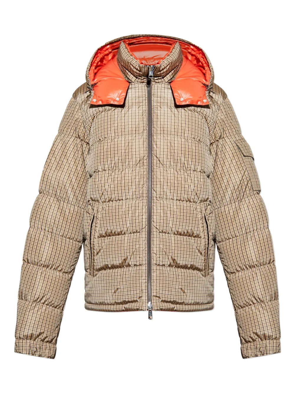 Moncler Jonage omkeerbaar gewatteerd jack Bruin