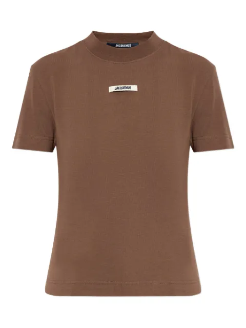Jacquemus logo-patch T-shirt