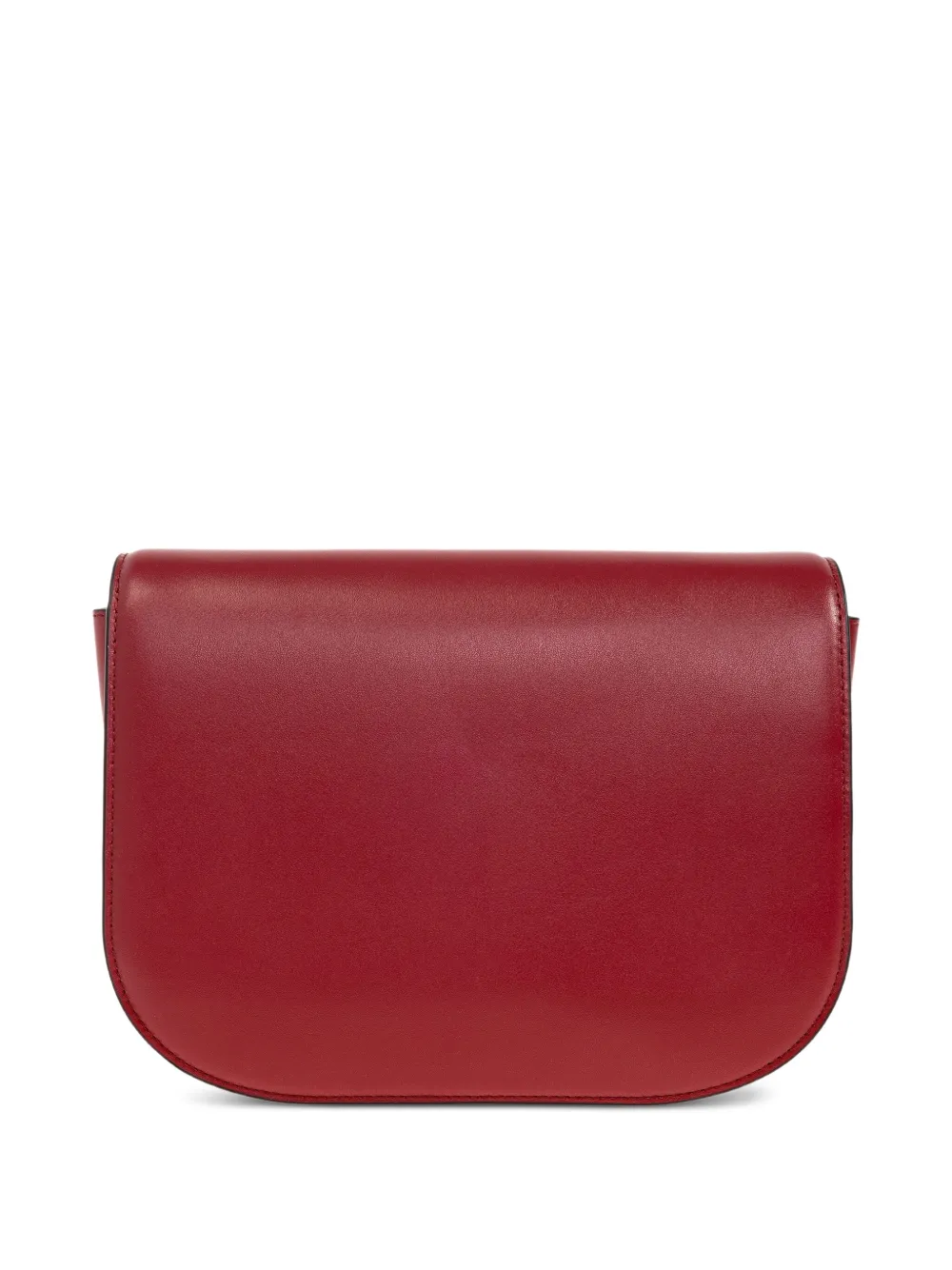 Furla Sfera kleine crossbodytas met gewelfde omslag Rood