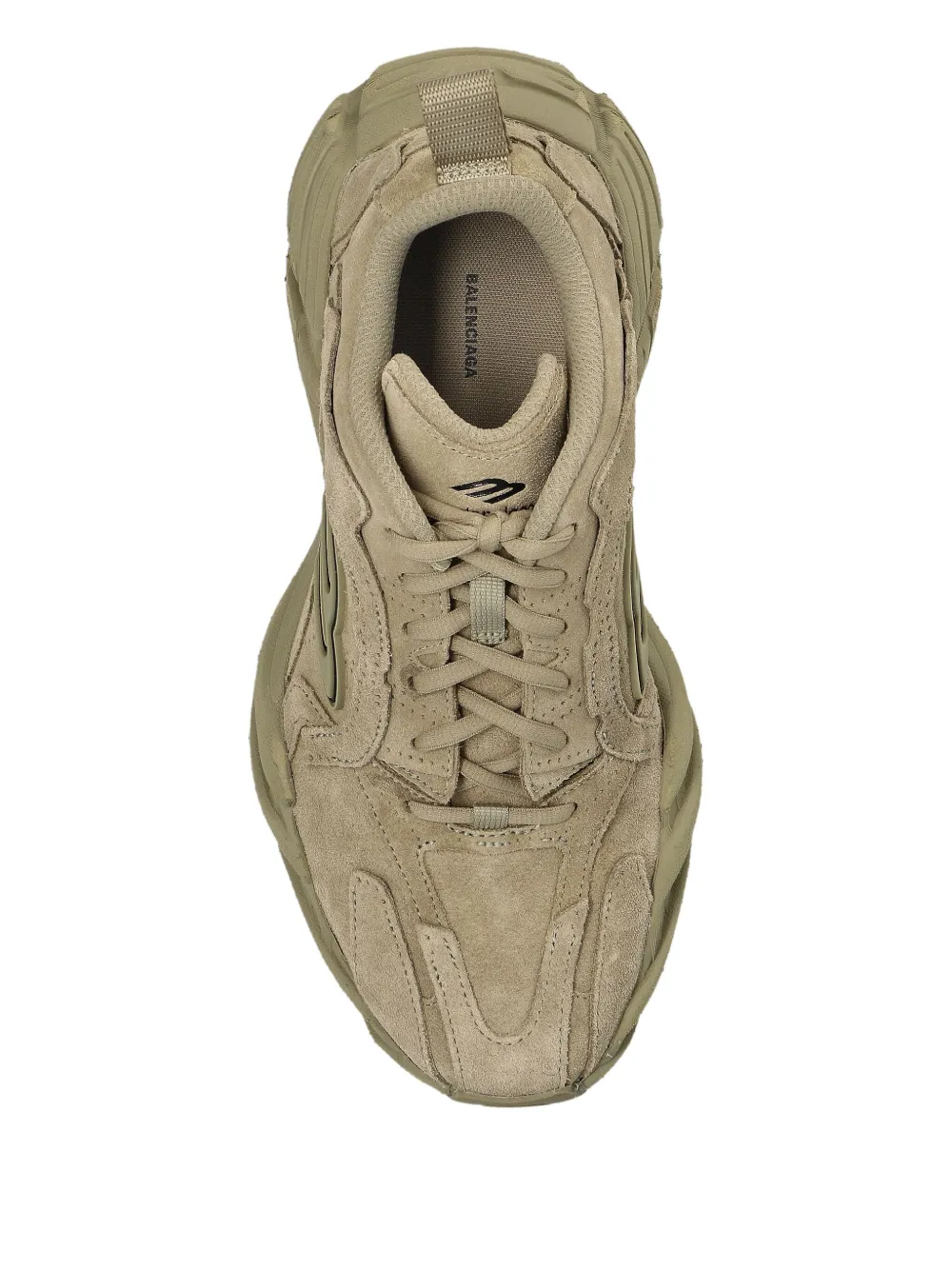 Balenciaga Monday suede sneakers Neutrals
