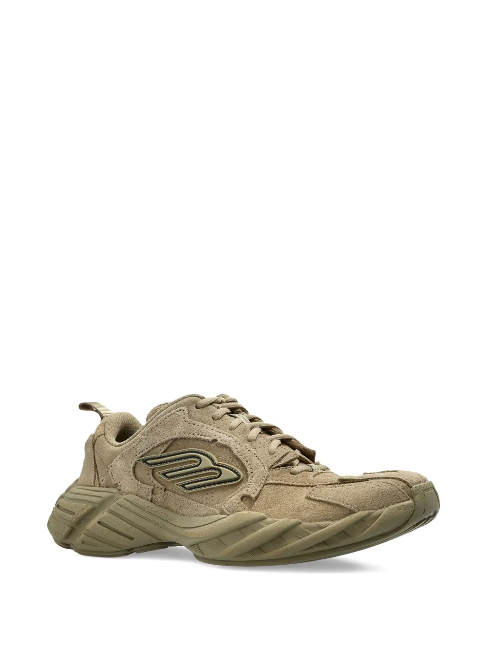 Balenciaga Monday suède sneakers - Beige