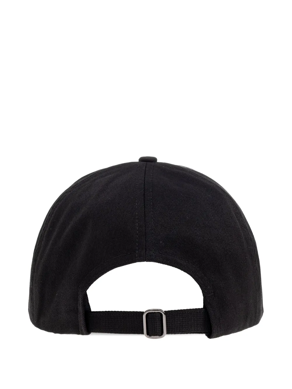 Moncler Honkbalpet met logopatch Zwart