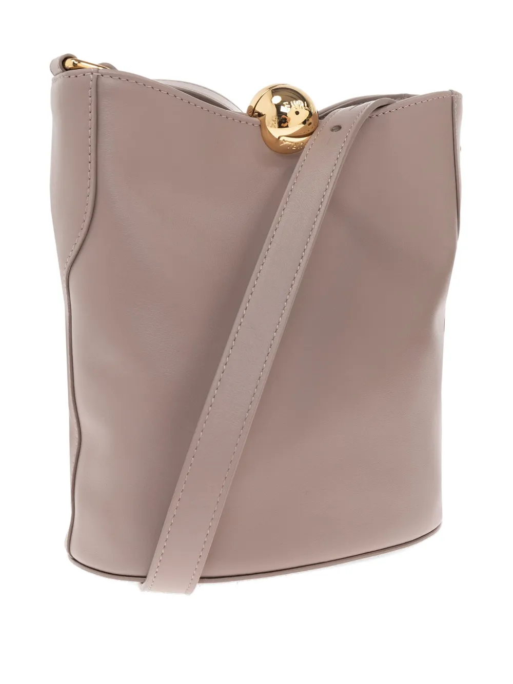 Furla small Sfera Soft leather cross body bag Beige