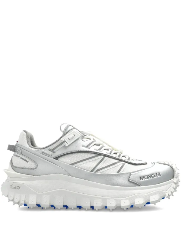 Moncler Trailgrip Athletic Shoes - White and Gray White Trailgrip GTX Sneakers - Sneakers for Men | Moncler US main image 4