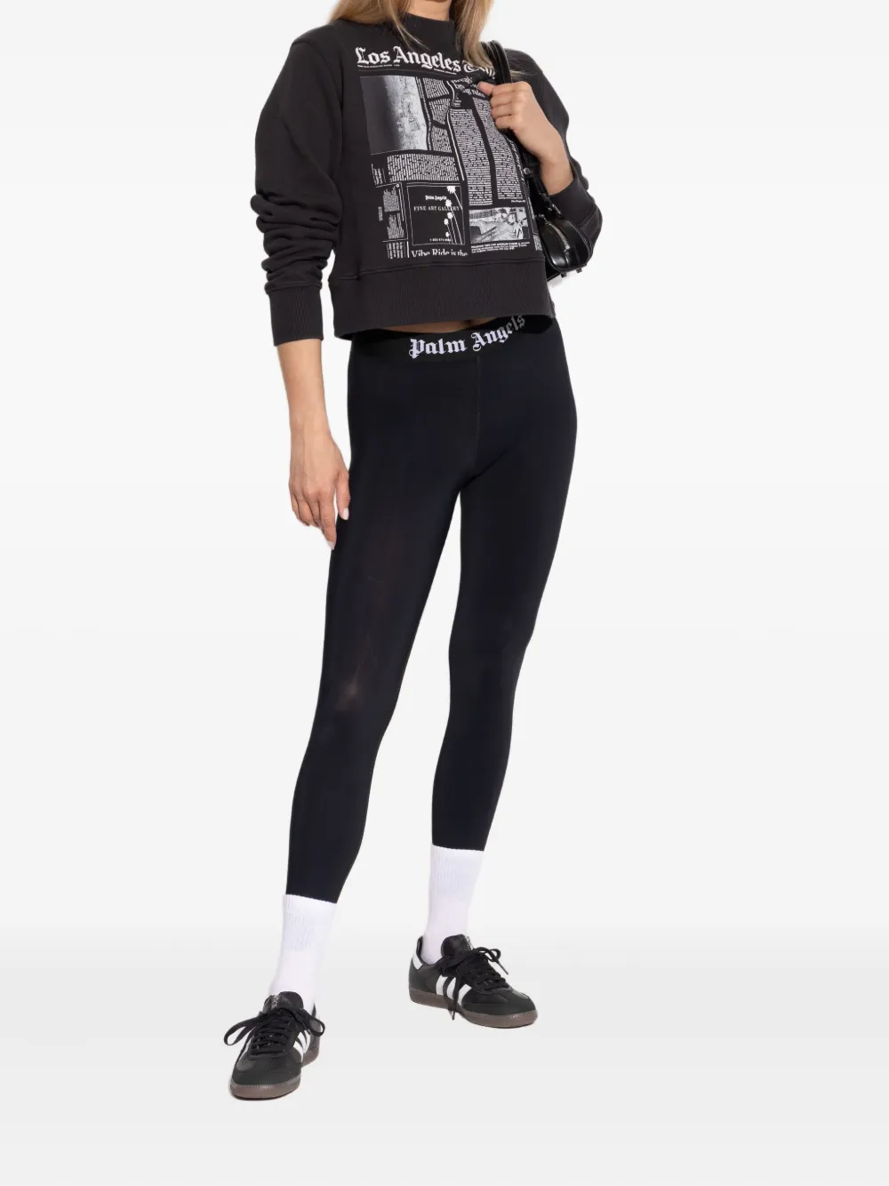 Palm Angels text-print sweatshirt | Sweaters | Image 2