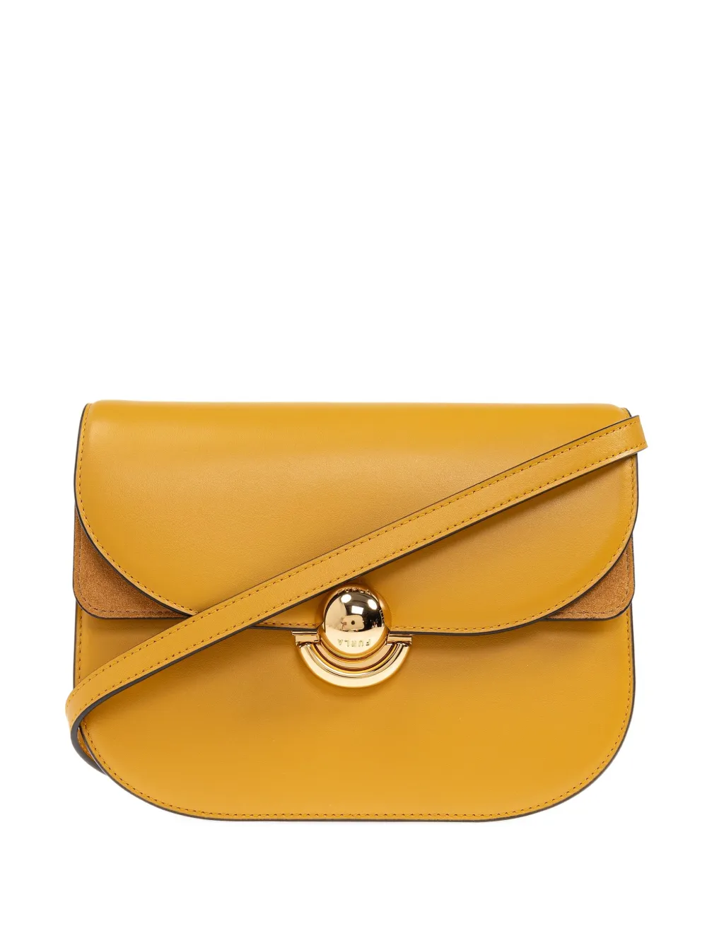 Furla small Sfera leather crossbody bag - Giallo