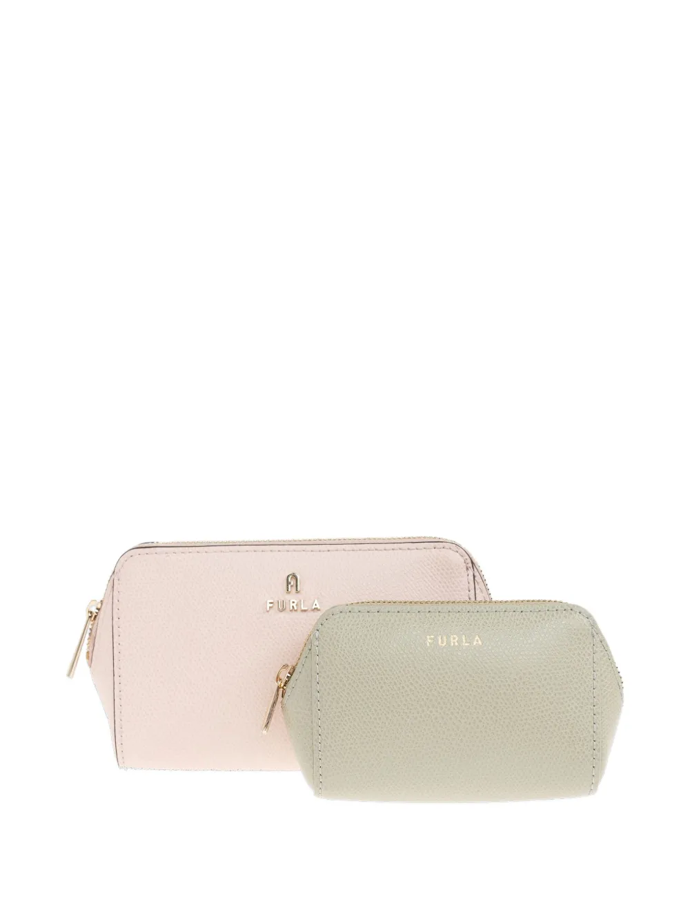 Furla Logo-plaque Zip-top Make-up Bag