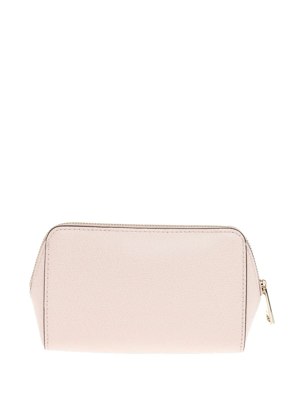 Furla Make-up tas met logoplakkaat en rits Roze