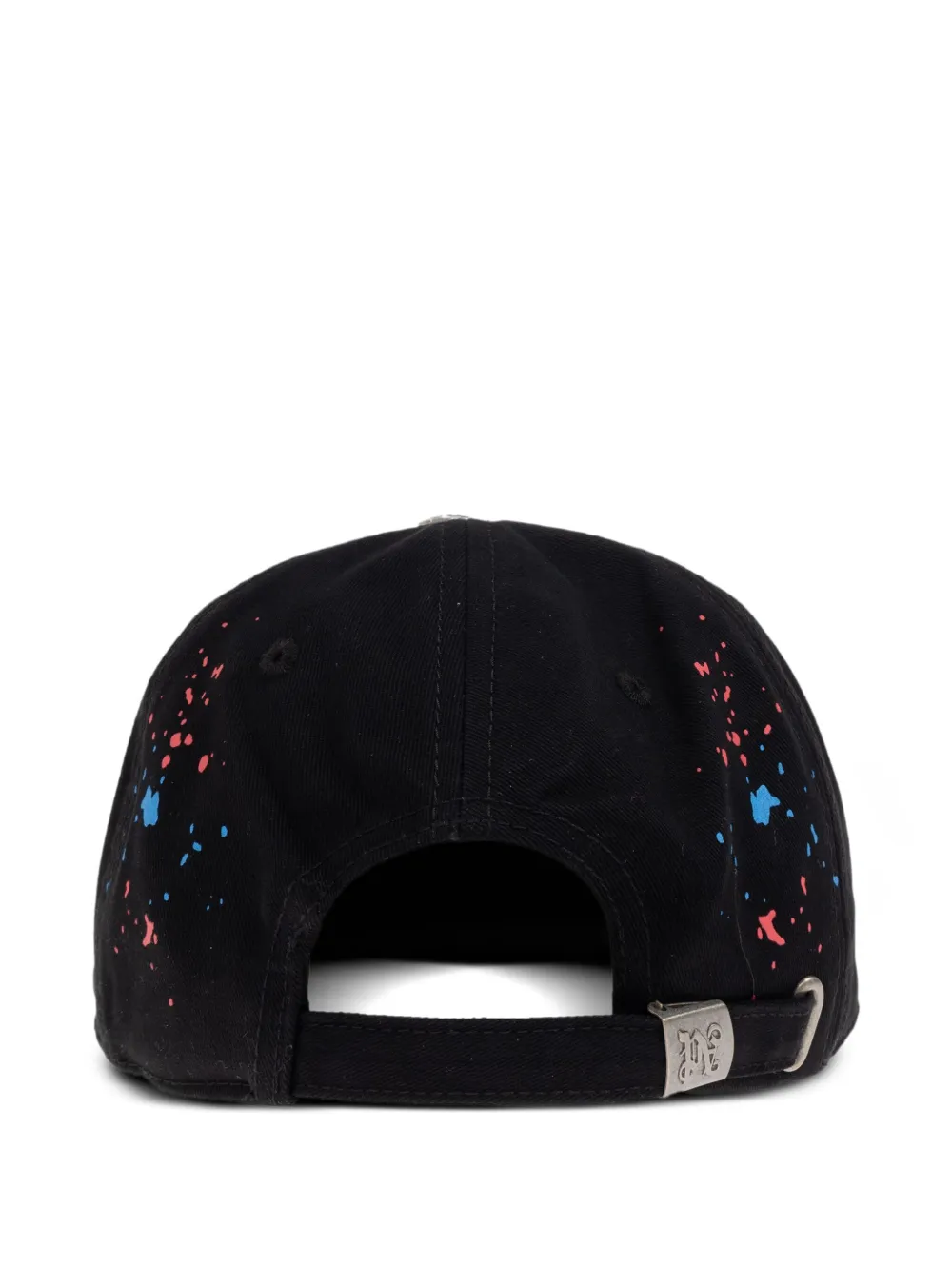Palm Angels paint-splatter logo-embroidered cap | Image 2