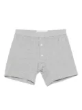 Comme Des Garçons Shirt button-fly cotton boxers - Grey