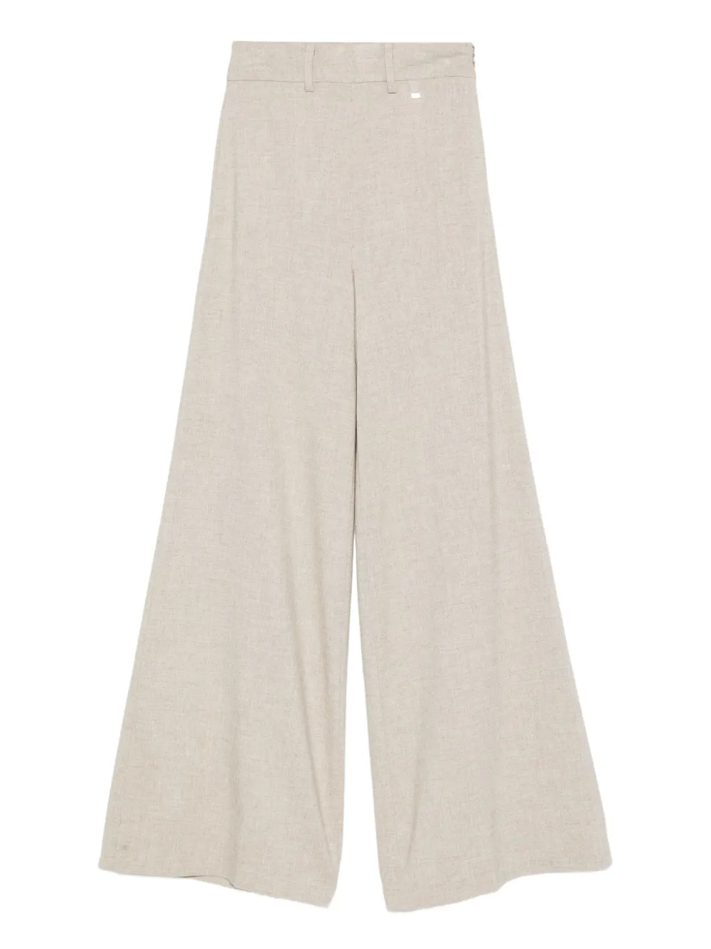 Herno Broek met paspelzak Beige
