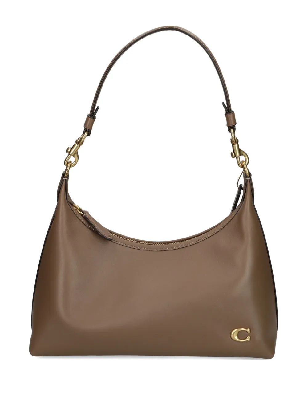 Coach small Juliet leather shoulder bag | Grey | Image 1