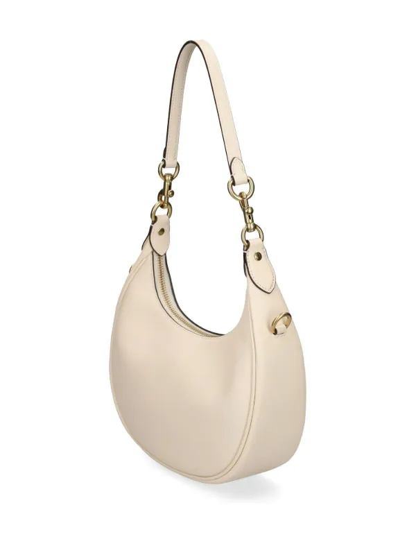 Coach Small Jonie 22 half-moon Leather Shoulder Bag | Neutrals