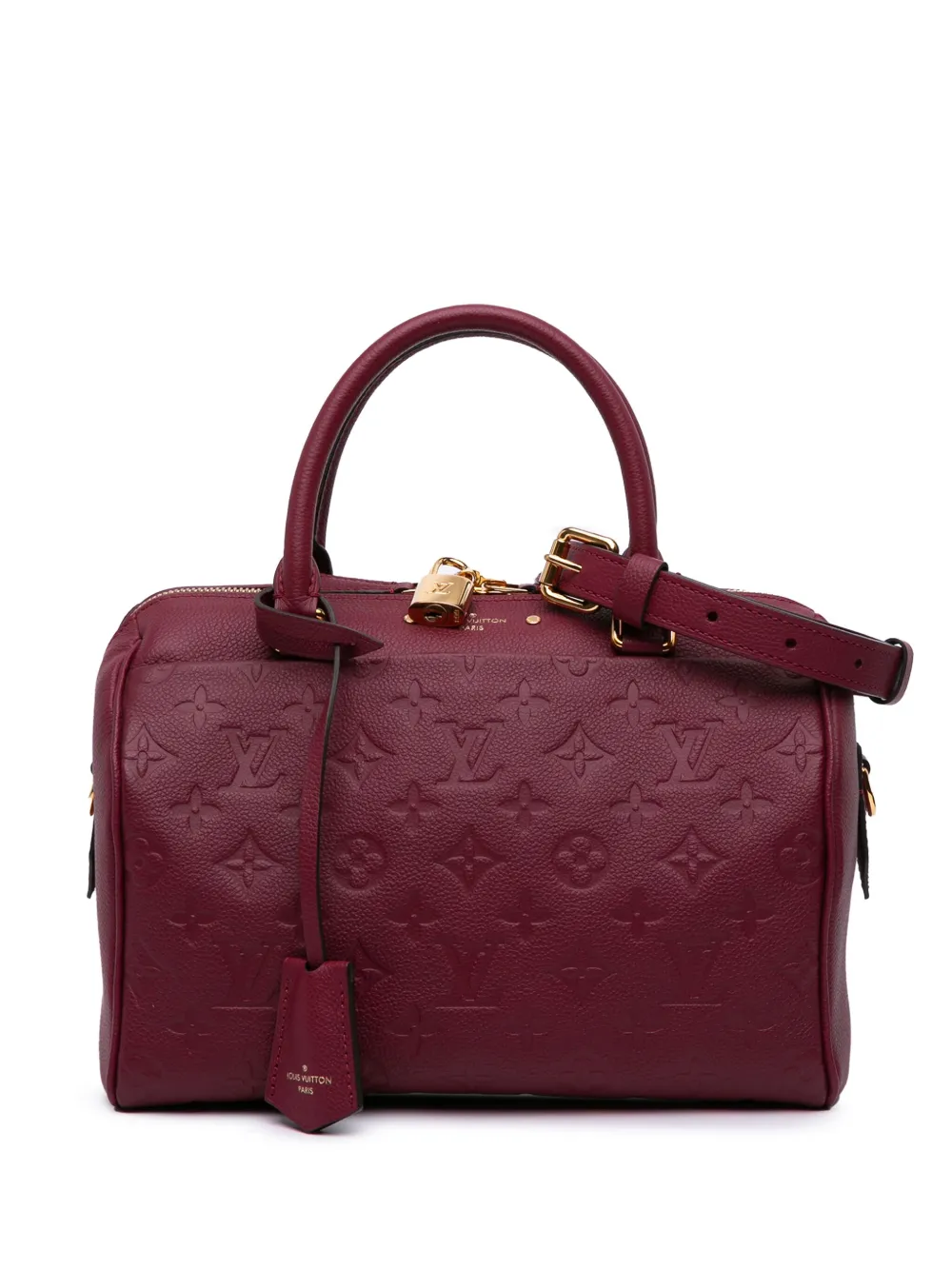 Louis Vuitton Pre-Owned 2017 モノグラム アンプラント スピーディ バンドリエール 25 サッチェルバッグ - Louis Vuitton Pre-Owned 2017 モノグラム アンプラント スピーディ バンドリエール 25 サッチェルバッグ -