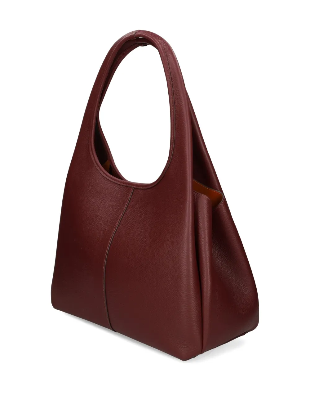 Coach Lana medium leren schoudertas met handgreep Rood
