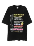 VETEMENTS graphic-printed T-shirt - Black