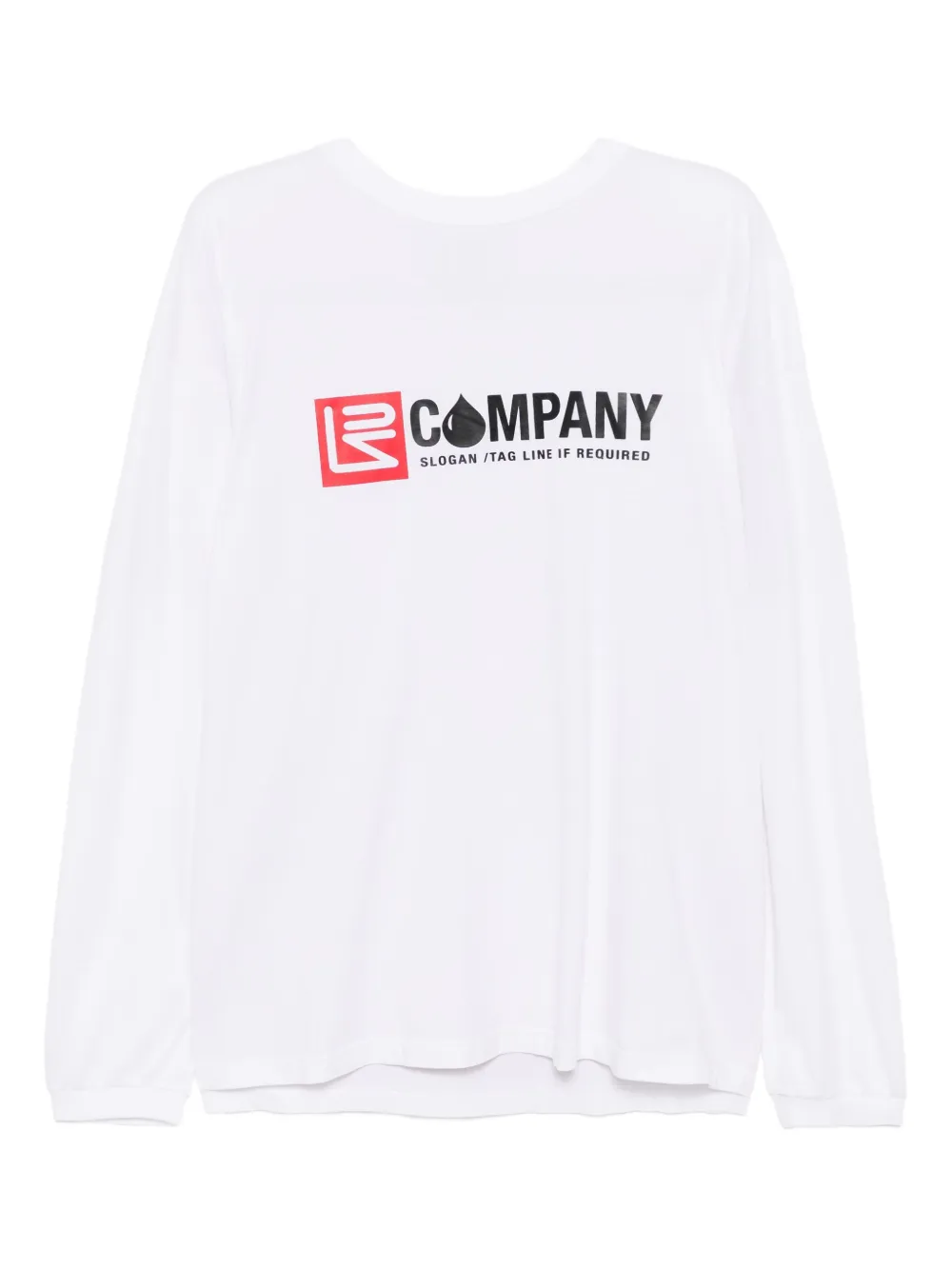 VETE TS T-shirt met print Wit