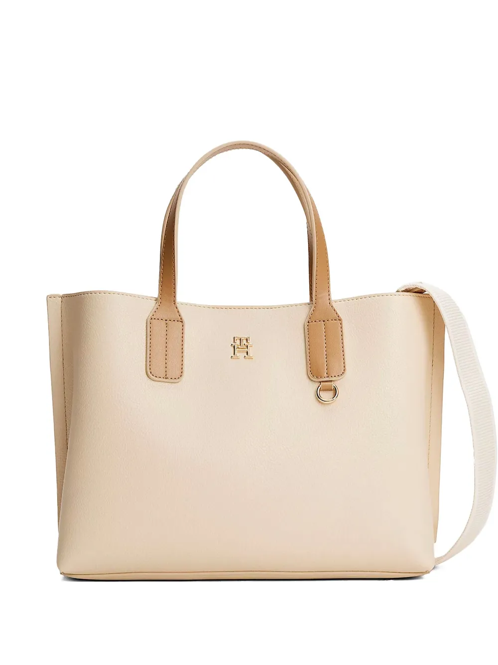 Tommy Hilfiger logo-plaque tote bag | Neutrals | Image 1